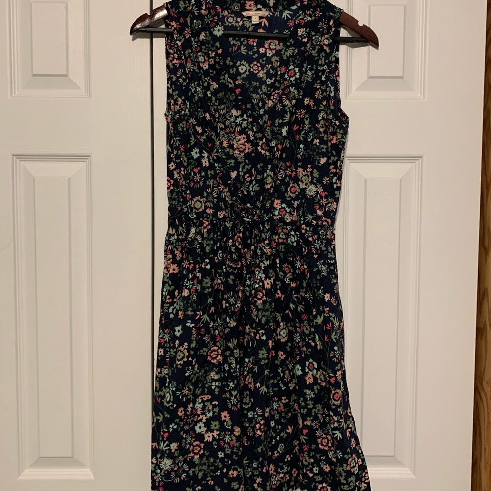 OldNavy Women’s SM Navy with Floral wrap dress